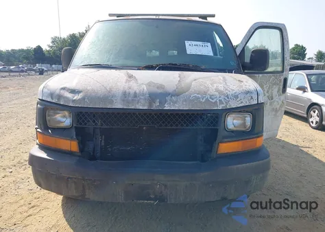 2006 Chevrolet Express Work Van from USA, damaged, VIN 1GCFG15X961216031